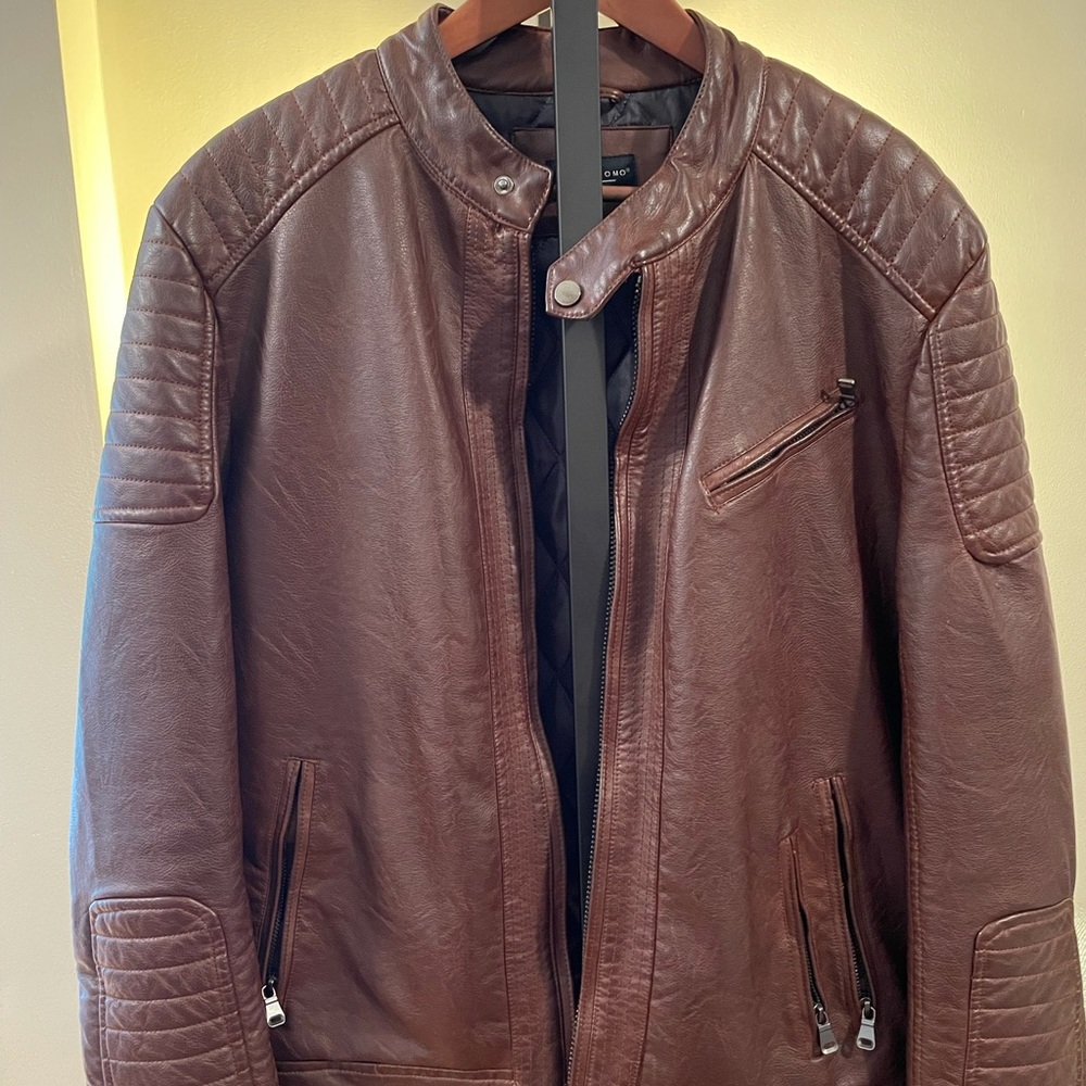 Pronto Uomo Men’s Leather Jacker